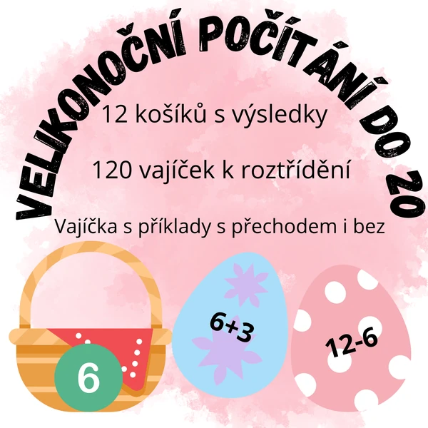 Velikonoční počítání do 20