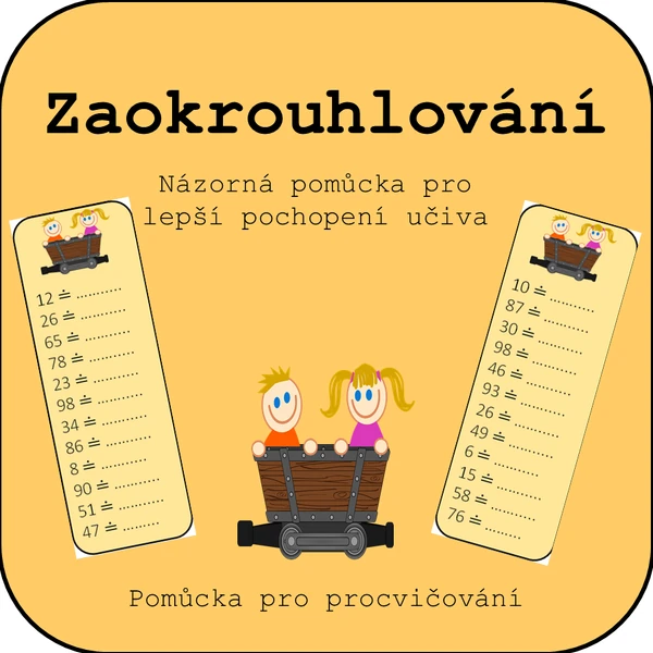 Zaokrouhlování s pomůckou