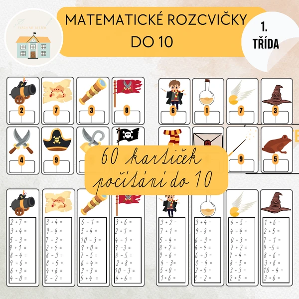 Matematické rozcvičky do 10