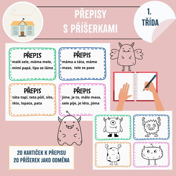 Přepisy s příšerkami