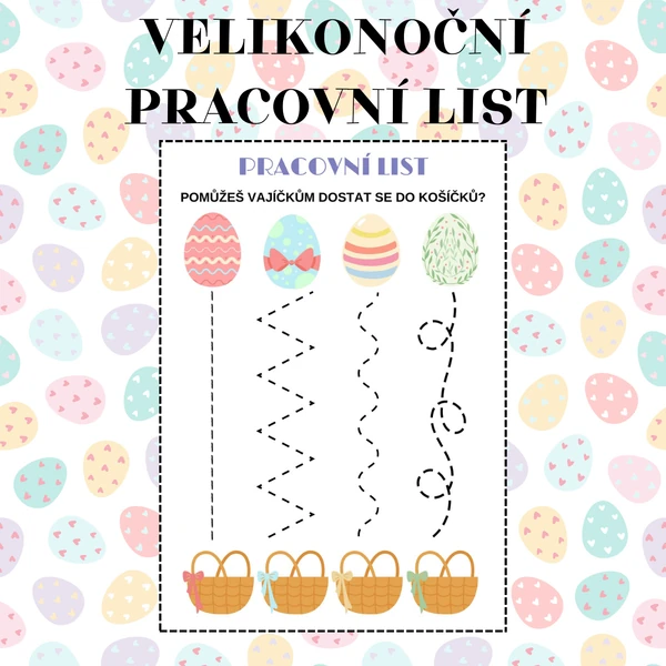 Pracovní list - Velikonoce