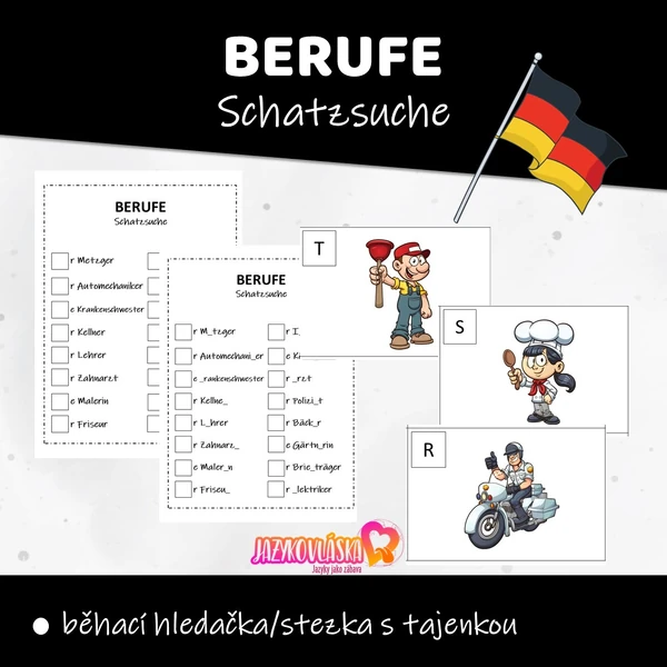 Berufe Schatzsuche