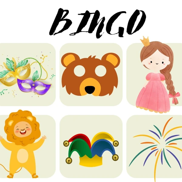 Karnevalové BINGO