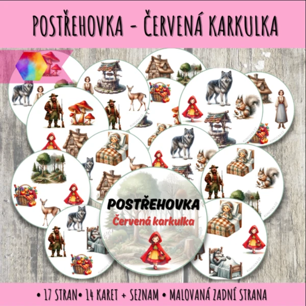 Červená karkulka - postřehová hra