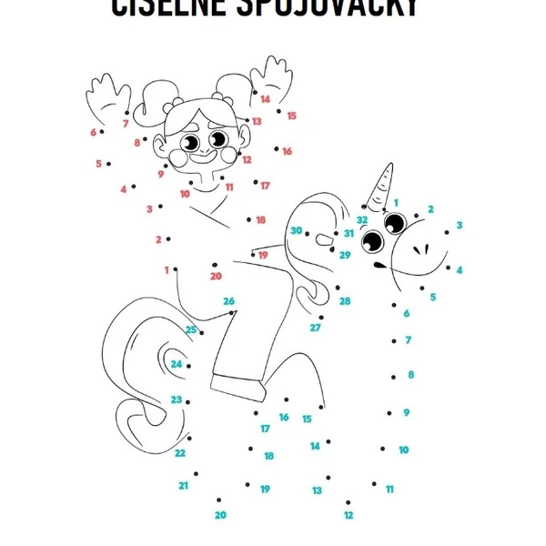 Spojovačky pro děti - jedzkyně na koni