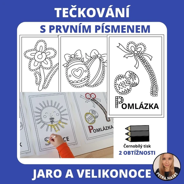 Tečkování - Jaro a Velikonoce