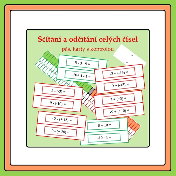 Sčítání a odčítání celých čísel