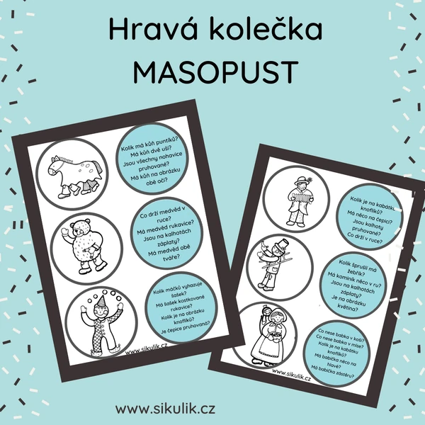 Hravá kolečka Masopust