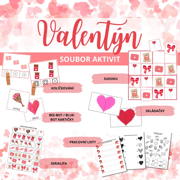 VALENTÝN - soubor aktivit
