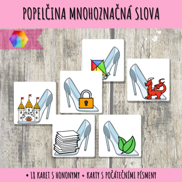 Mnohoznačná slova na pohádkových střevících