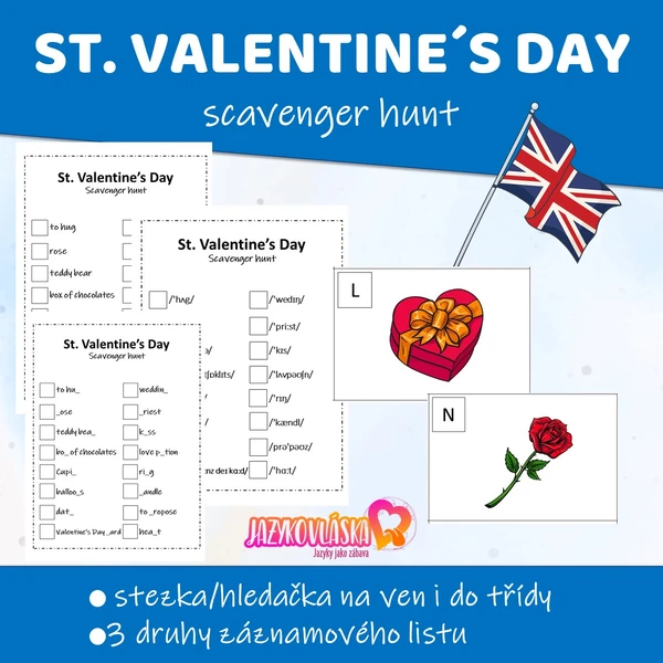 St. Valentine´s Day scavenger hunt