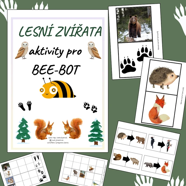 BEE-BOT (lesní zvířata)