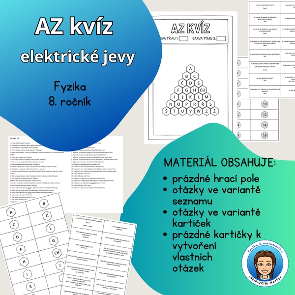 AZ kvíz - elektrické jevy