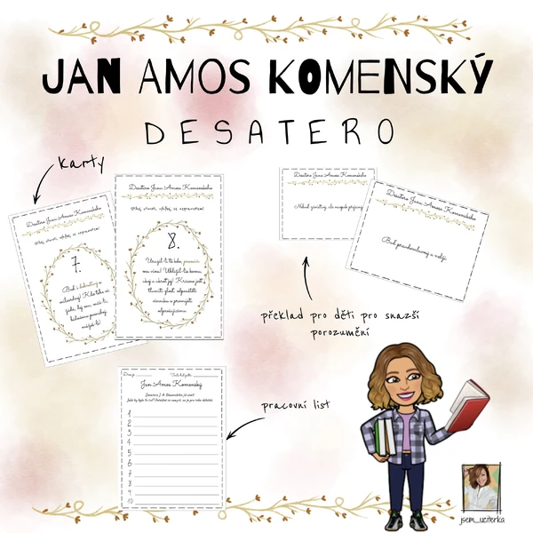 J. A. Komenský - mravoučné desatero