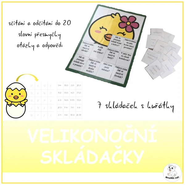 Velikonoční skládačky