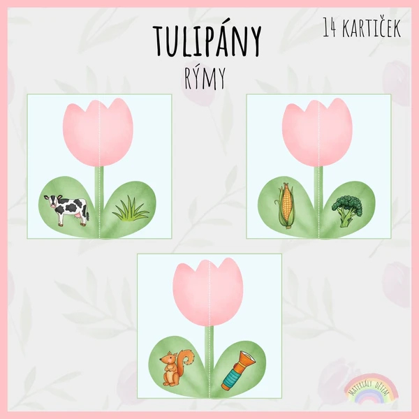 Tulipány, rýmy