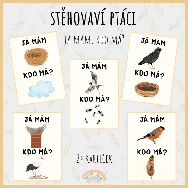 Já mám, kdo má? Stěhovaví ptáci