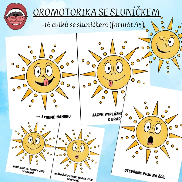 OROMOTORIKA SE SLUNÍČKEM 