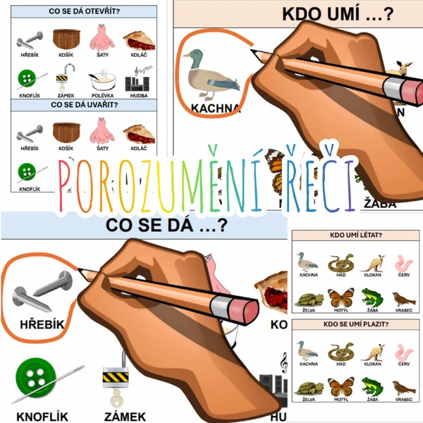 Porozumění řeči -„Co se dá…?“ a „Kdo umí…?“