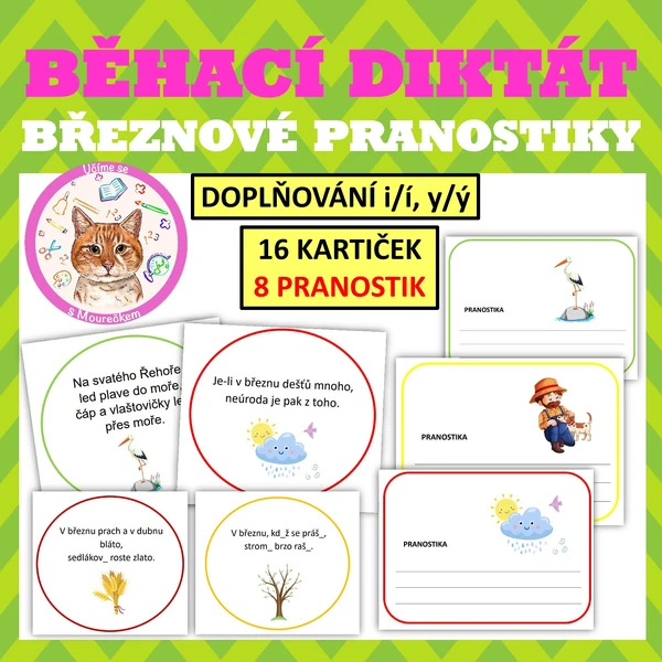 BŘEZNOVÝ BĚHACÍ DIKTÁT - Pranostiky