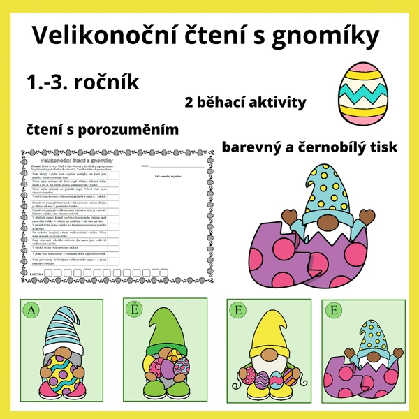 Velikonoční čtení s gnomíky