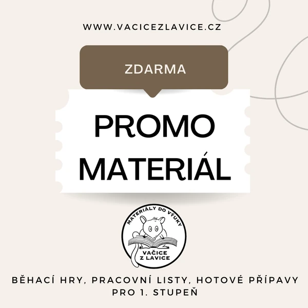 Promo materiál ZDARMA!