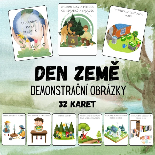 Demonstrační obrázky  - DEN ZEMĚ