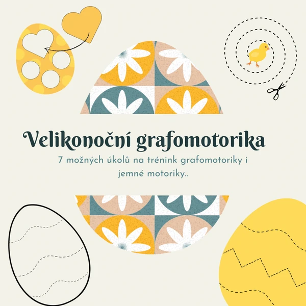 VELIKONOČNÍ GRAFOMOTORIKA 