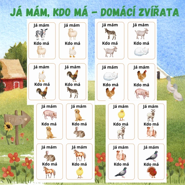 Já mám, kdo má - domácí zvířata