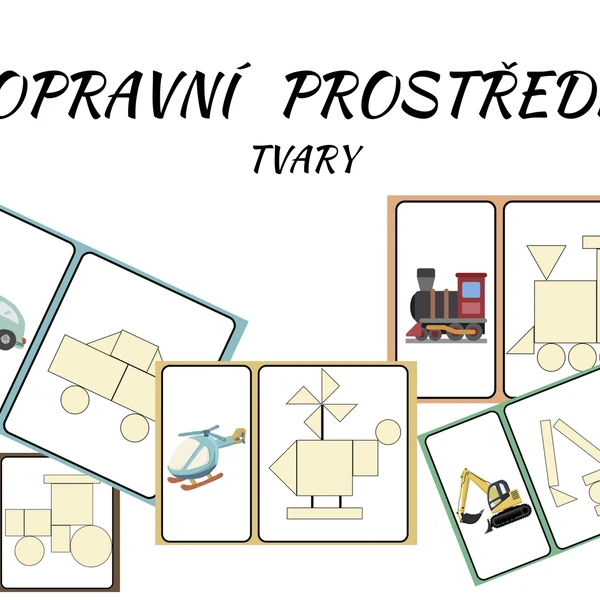 Dopravní prostředky-tvary