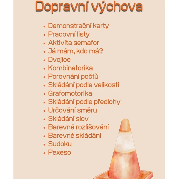 Dopravní výchova - Velká sada