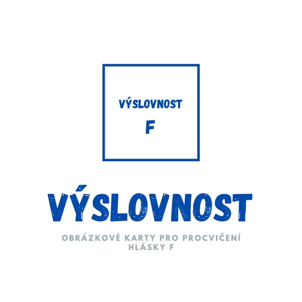 Hláska F - výslovnost 