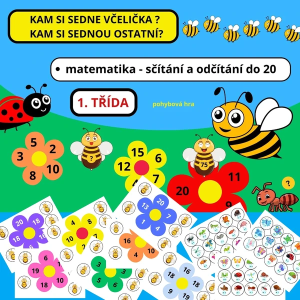 KAM SI SEDNE VČELIČKA ? KAM SI SEDNOU OSTATNÍ?
