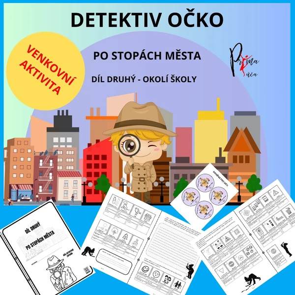 DETEKTIV OČKO - PO STOPÁCH MĚSTA - DÍL DRUHÝ
