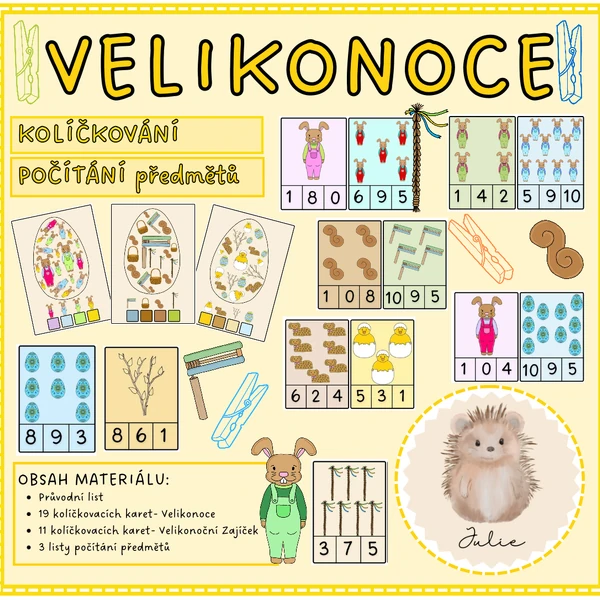 VELIKONOCE- kolíčkování