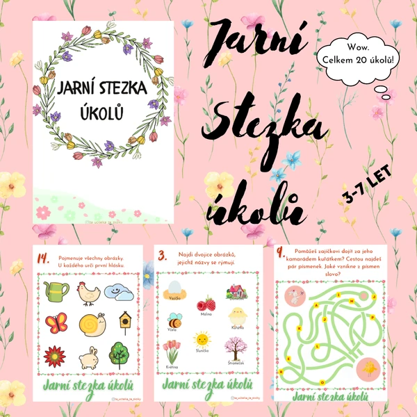 Jarní stezka úkolů