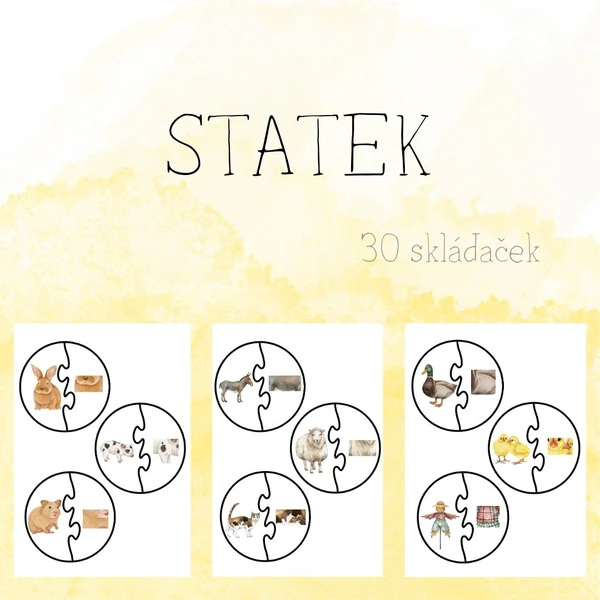 Statek - skládačka