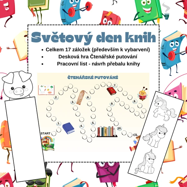 Světový den knih - mini soubor