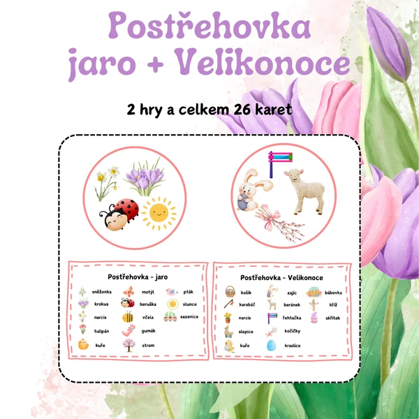 Postřehovka  jaro + Velikonoce