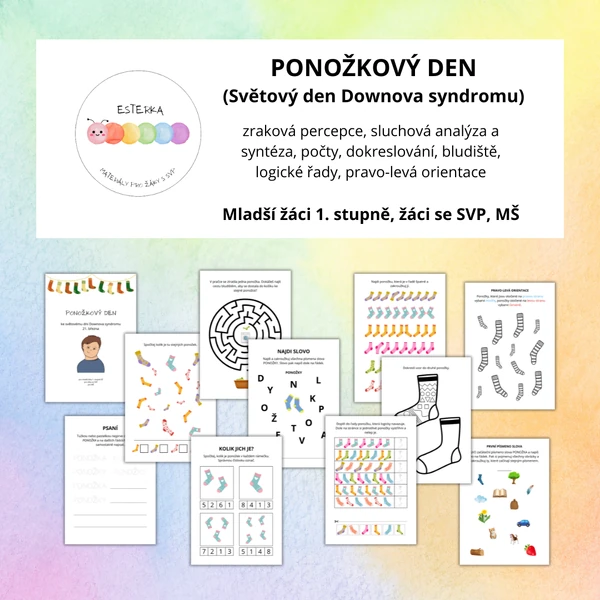 Ponožkový den (ke světovému dni Downova syndromu)