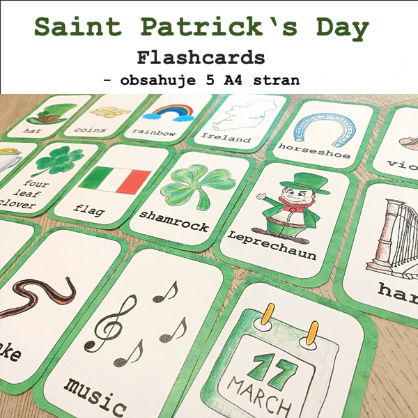 Flashcards - Saint Patrick's Day
