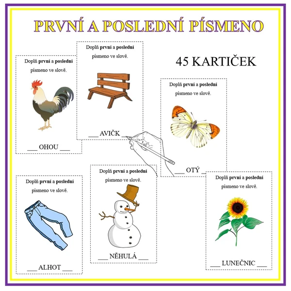 PRVNÍ A POSLEDNÍ PÍSMENO