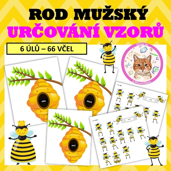 ROD MUŽSKÝ - Určování vzorů