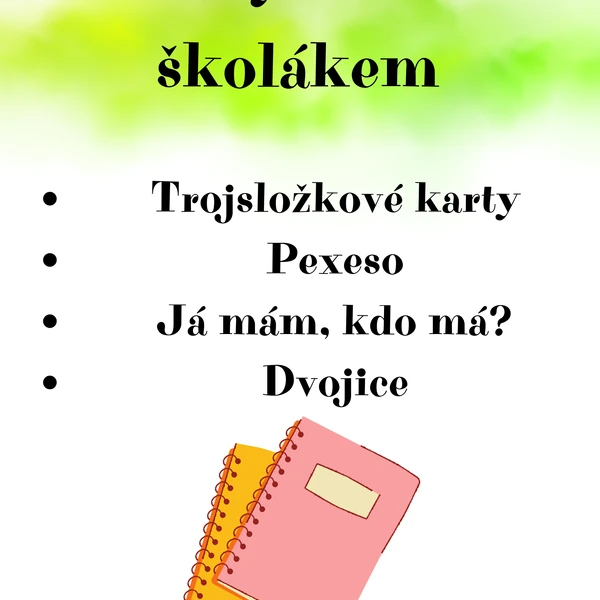 Brzy budu školákem - aktivity