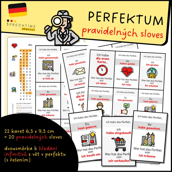 PERFEKTUM pravidelných sloves