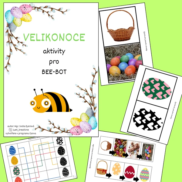 VELIKONOCE - aktivity pro BEE-BOT