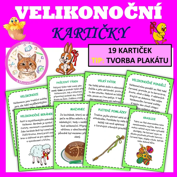VELIKONOČNÍ KARTIČKY