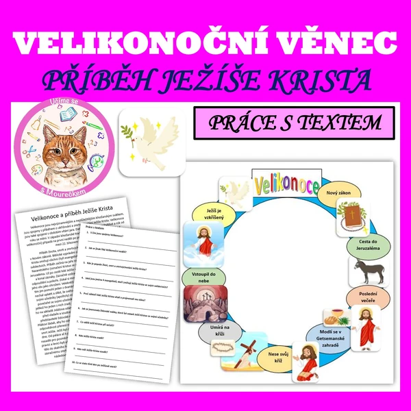 VELIKONOČNÍ VĚNEC - Příběh Ježíše Krista