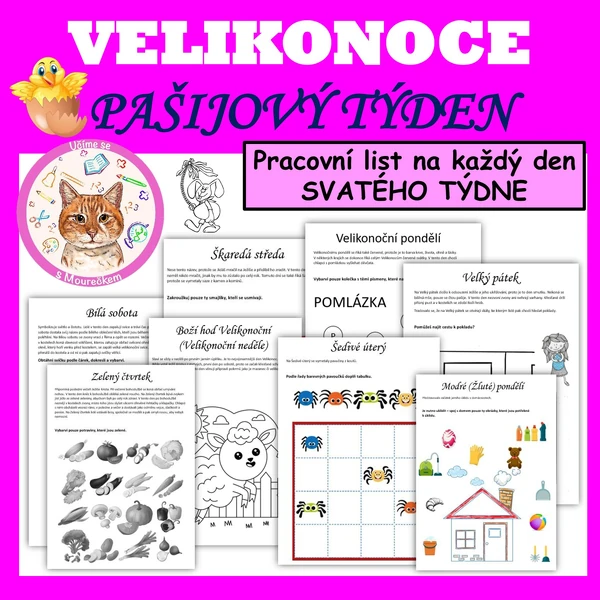 VELIKONOCE - Pašijový týden