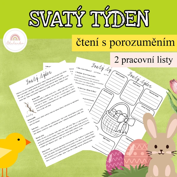 Svatý týden - čtení s porozuměním